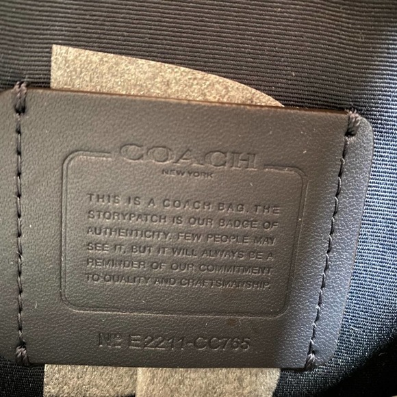 New Coach Alice Satchel in Colorblock / Crossgrain Leather / Green-Grey - Picture 12 of 13